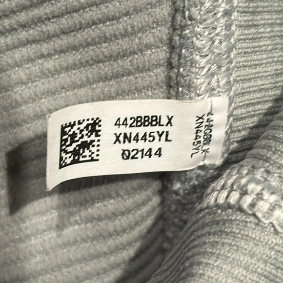 Aerie Offline Women's Main Squeeze Seamless High Rise Waffle Leggings Stone Gray - Picture 9 of 11